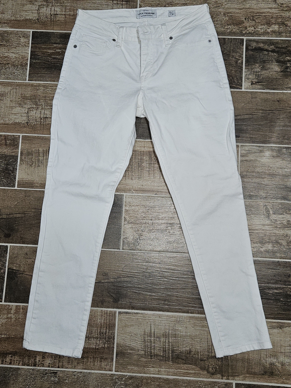 Lucky Brand Women’s White Jeans